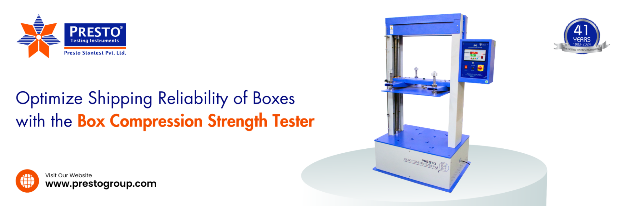 Box Compression Strength Tester